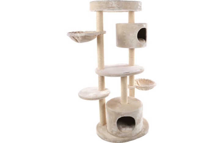 Flamingo Krabpaal Inga Beige & Wit