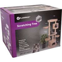 Flamingo Krabpaal Inga Beige & Wit