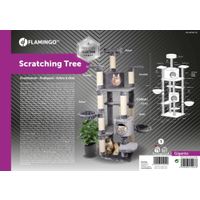 Flamingo Krabpaal Giganto Grijs & Wit