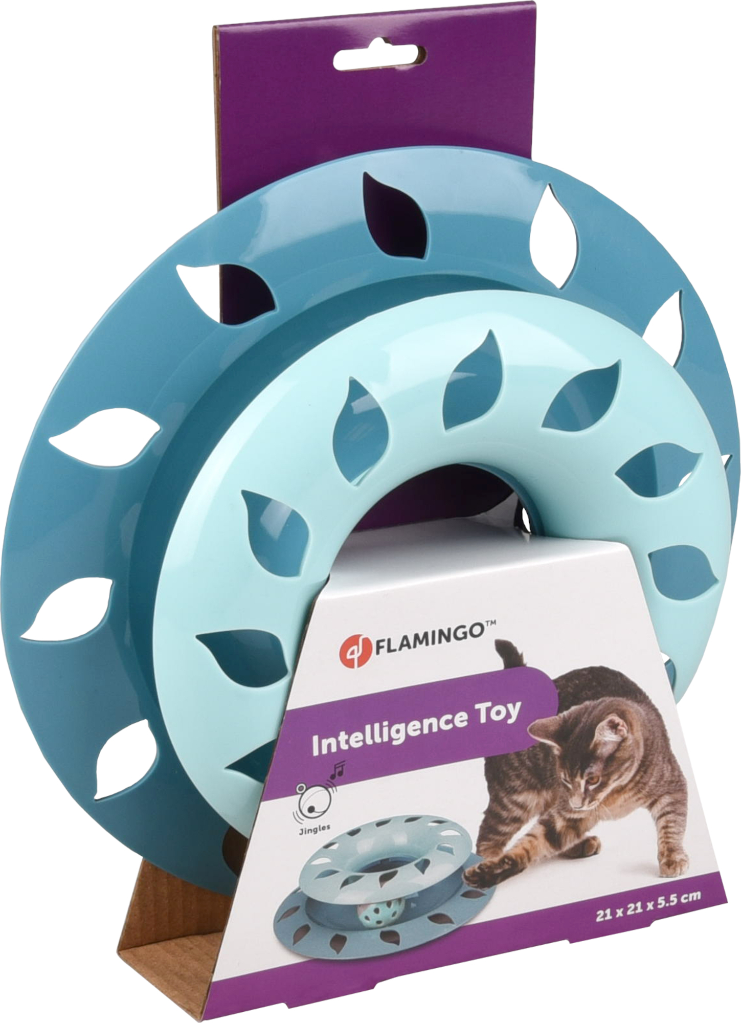 Flamingo Toy Safira Ball track with ball Blue