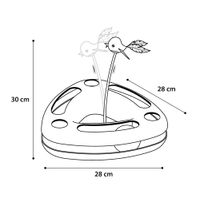 Flamingo Juguete Felicia Riel con bola con bola Turquesa