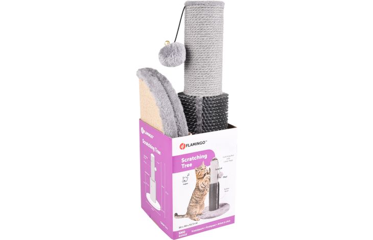 Flamingo Arbre à chat Asa Gris & Gris foncé