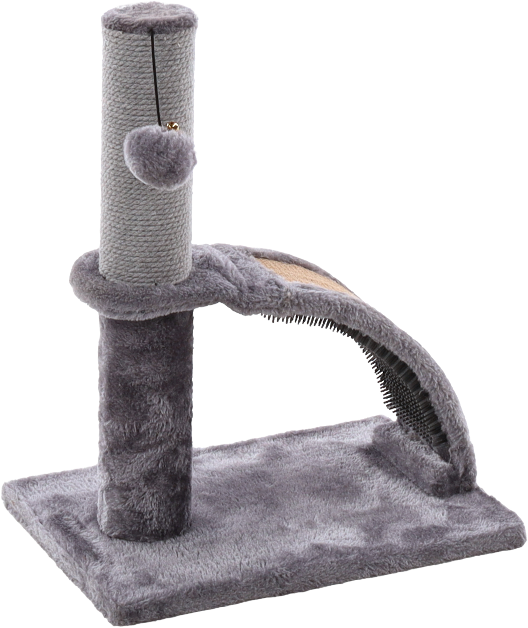 Flamingo Scratching tree  Tessa Grey & Dark grey & Natural