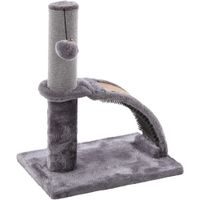 Flamingo Scratching tree  Tessa Grey & Dark grey & Natural