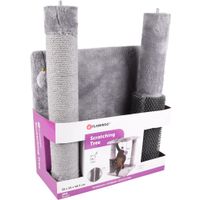 Flamingo Scratching tree  Una Grey & Dark grey