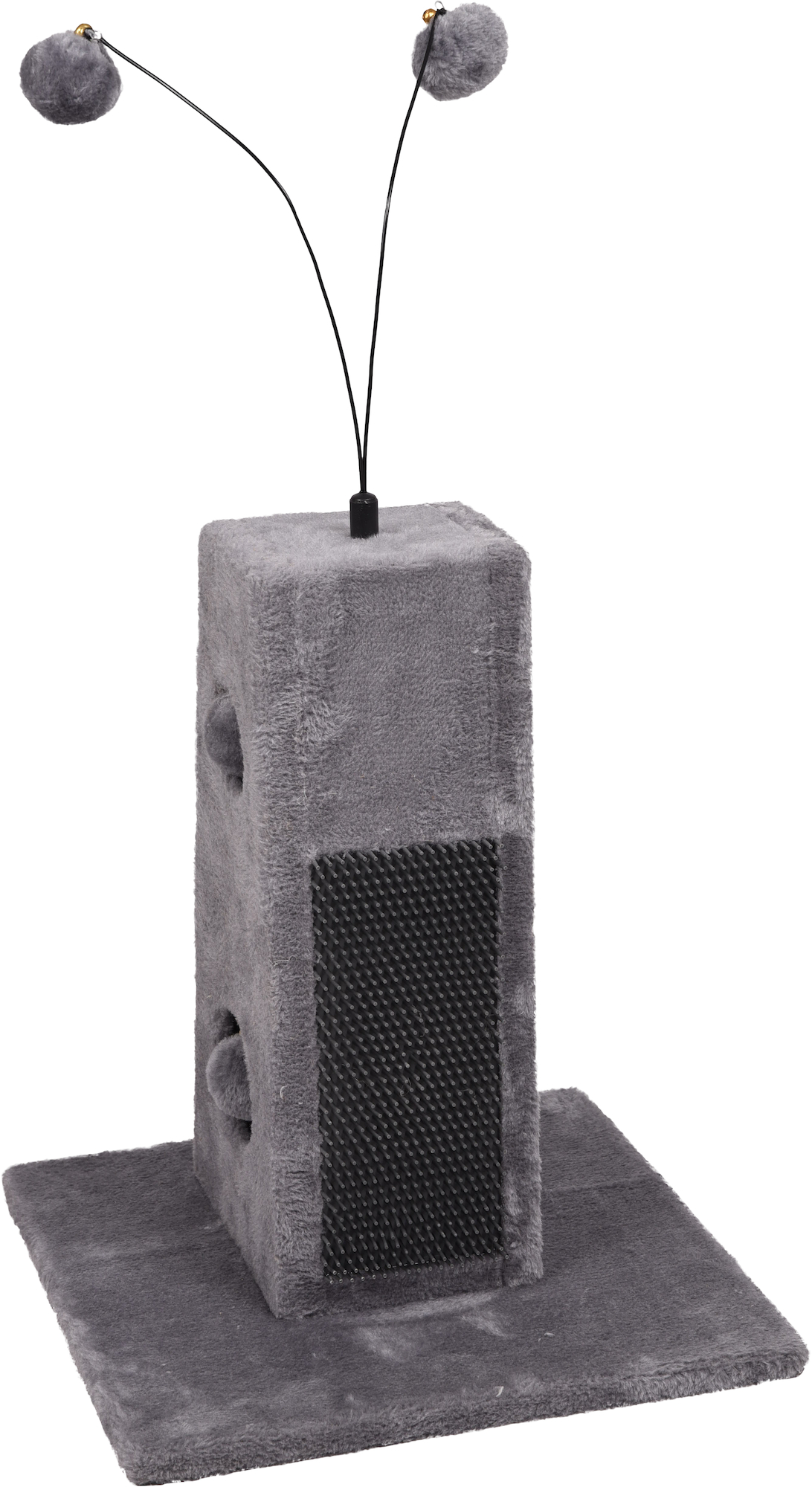 Flamingo Arbre à chat Lara Gris & Gris foncé & Naturel