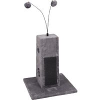 Flamingo Arbre à chat Lara Gris & Gris foncé & Naturel