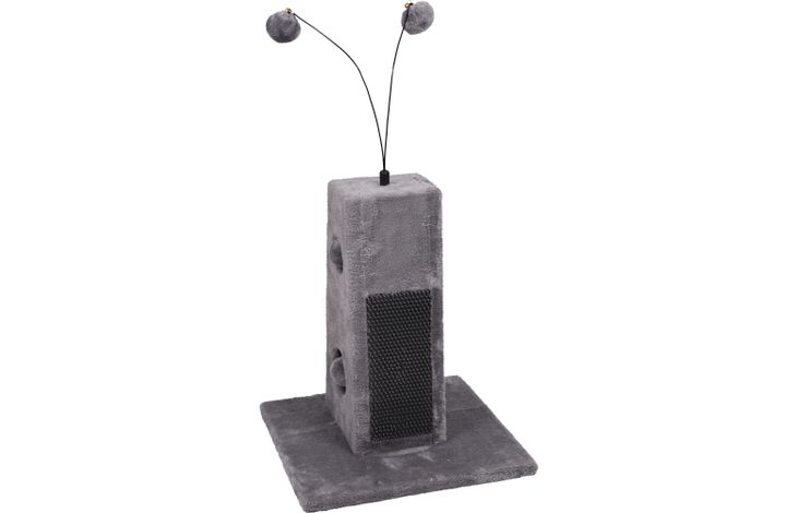 Flamingo Arbre à chat Lara Gris & Gris foncé & Naturel