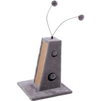 Flamingo Arbre à chat Lara Gris & Gris foncé & Naturel