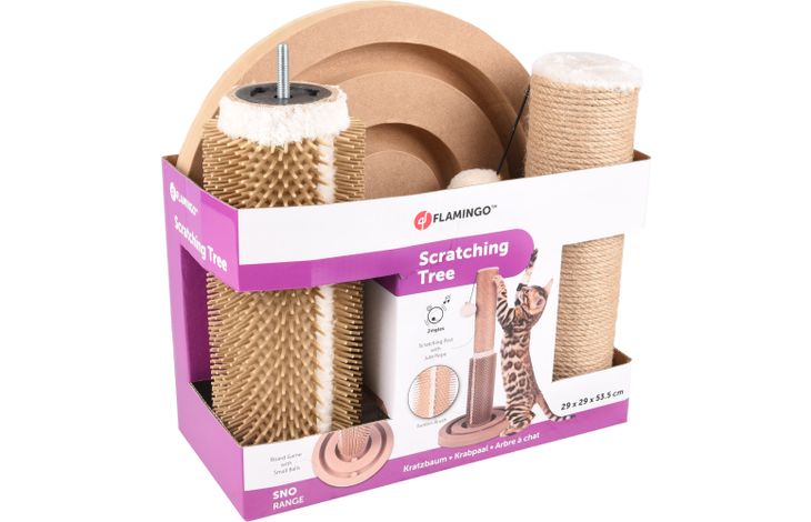 Flamingo Árbol rascador Ayla Crema & Natural