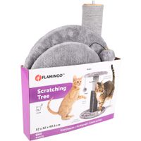 Flamingo Scratching tree  Bea Grey & Dark grey