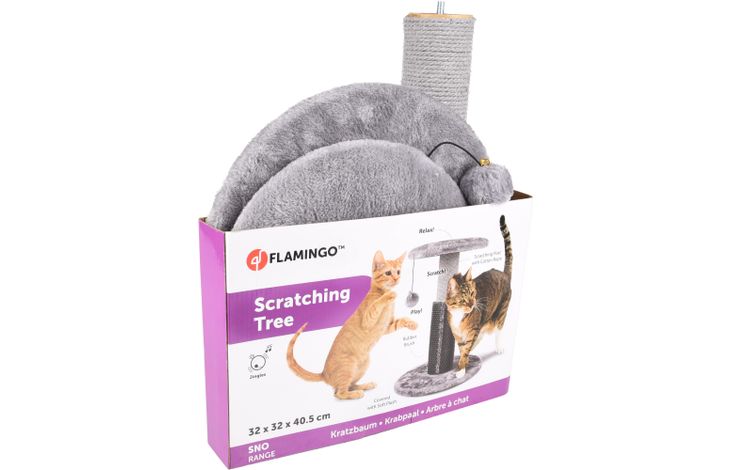 Flamingo Scratching tree  Bea Grey & Dark grey