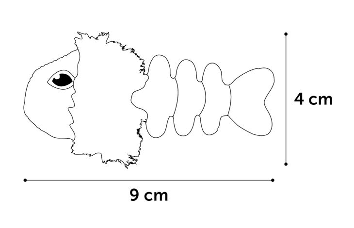Flamingo Jouet Natura Delight Arête de poisson Mélange