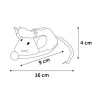 Flamingo Electronic toy Natura Delight Mouse Mix