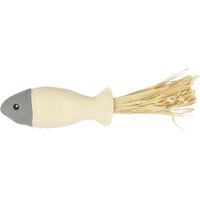 Flamingo Speelgoed Natural Fun Vis Grijs & Beige