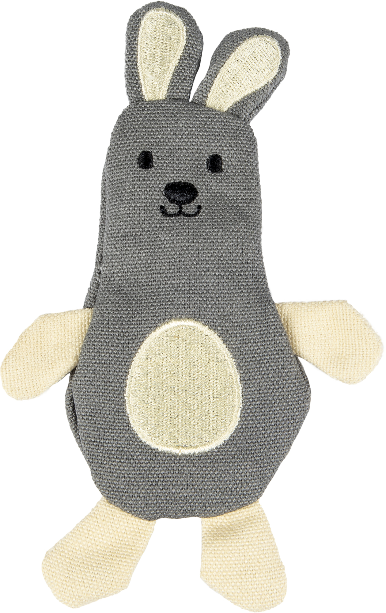 Flamingo Toy Natural Fun Rabbit Grey & Beige