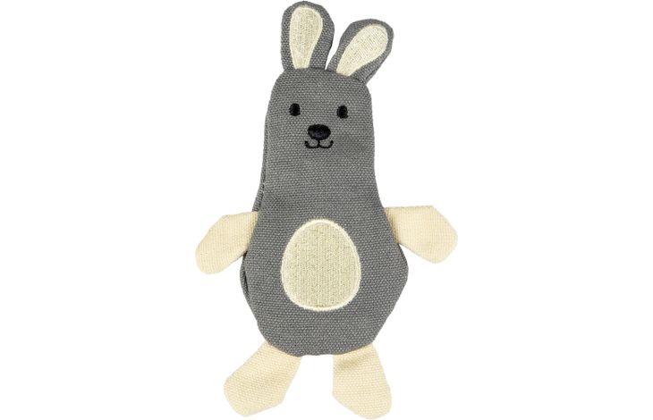 Flamingo Toy Natural Fun Rabbit Grey & Beige