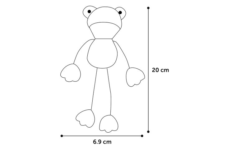 Flamingo Toy Floera Frog Mix