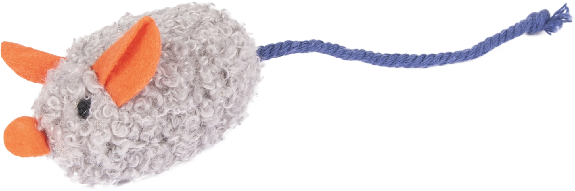 Flamingo Spielzeug Floera Maus Blau & Grau & Orange