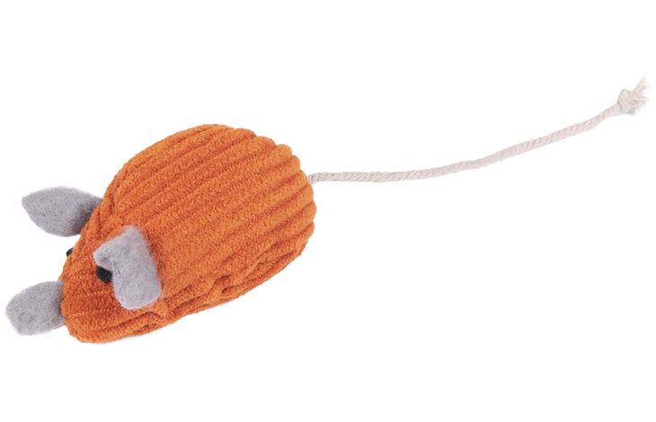 Flamingo Spielzeug Floera Maus Blau & Grau & Orange