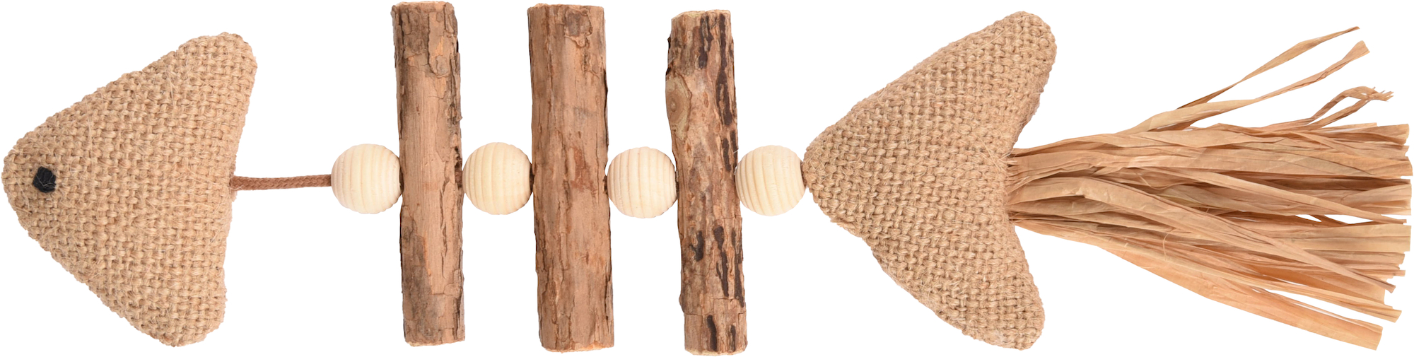 Flamingo Toy Topsy Fish Brown