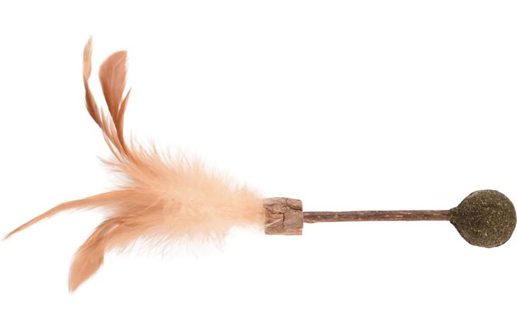 Flamingo Speelgoed Topsy Bal & Stok Bruin