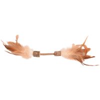 Flamingo Speelgoed Topsy Halter & Stok Bruin