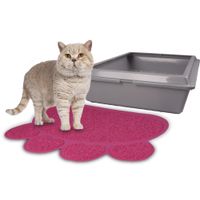 Flamingo Kattenbakmat Pitou Matti Fuchsia