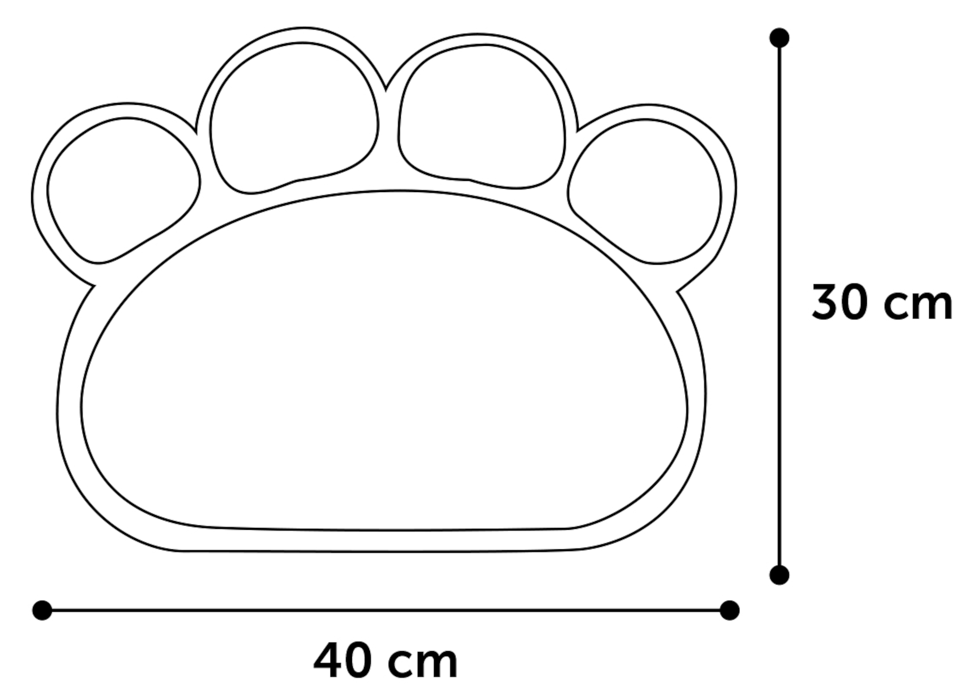 Flamingo Cat litter tray mat Pitou Matti Fuchsia