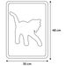 Kattenbakmat Rosie Matti Grijs