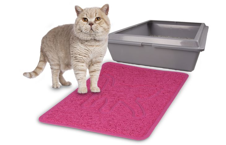 Flamingo Kattenbakmat Rosie Matti Fuchsia