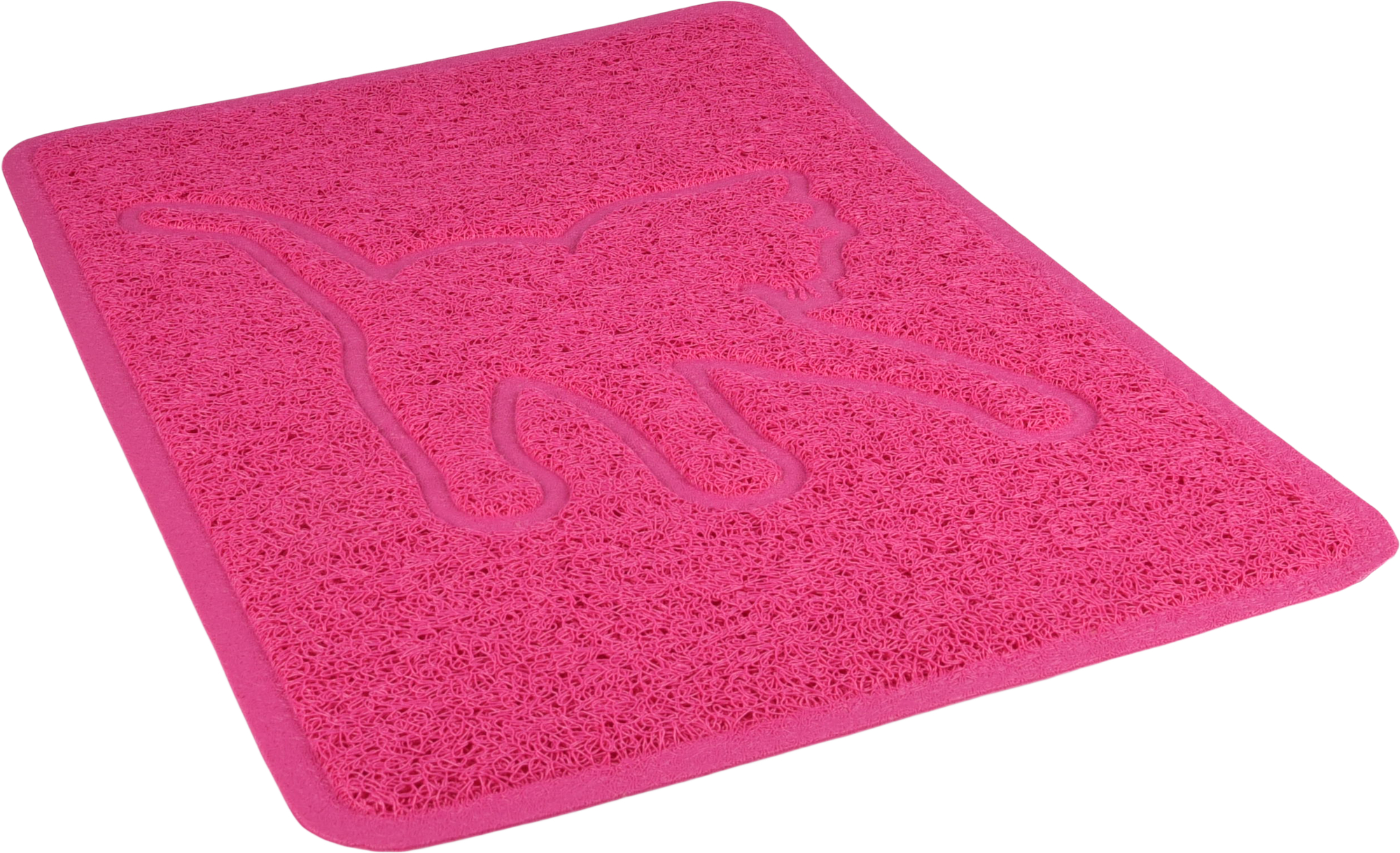 Flamingo Cat litter tray mat Rosie Matti Fuchsia