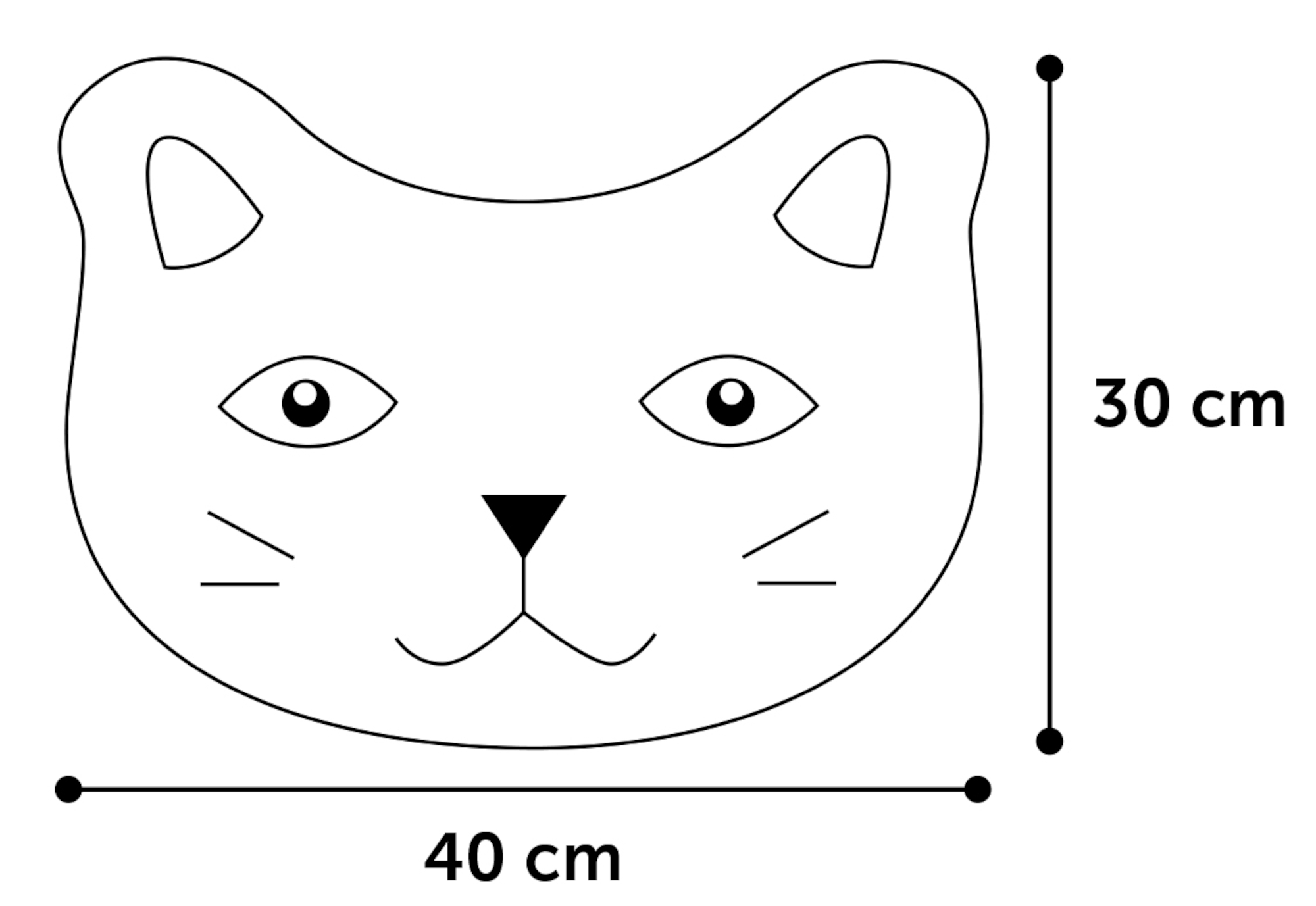 Flamingo Cat litter tray mat Pancho Matti Fuchsia