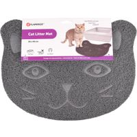 Flamingo Kattenbakmat Zelda Matti Grijs