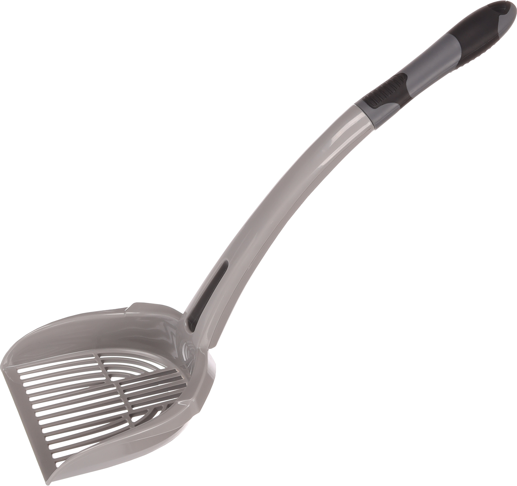 Flamingo Cat litter scoop Sahara Grey & Black