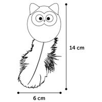 Flamingo Giocattolo Winny Gufo Azzurro & Rosa