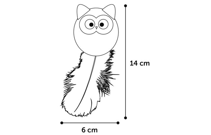 Flamingo Giocattolo Winny Gufo Azzurro & Rosa