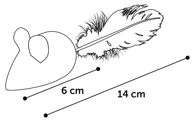 Flamingo Toy Winny Mouse Blue & Pink