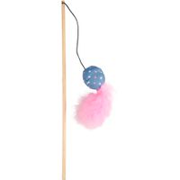 Flamingo Toy Winny Dangler with ball Blue & Pink