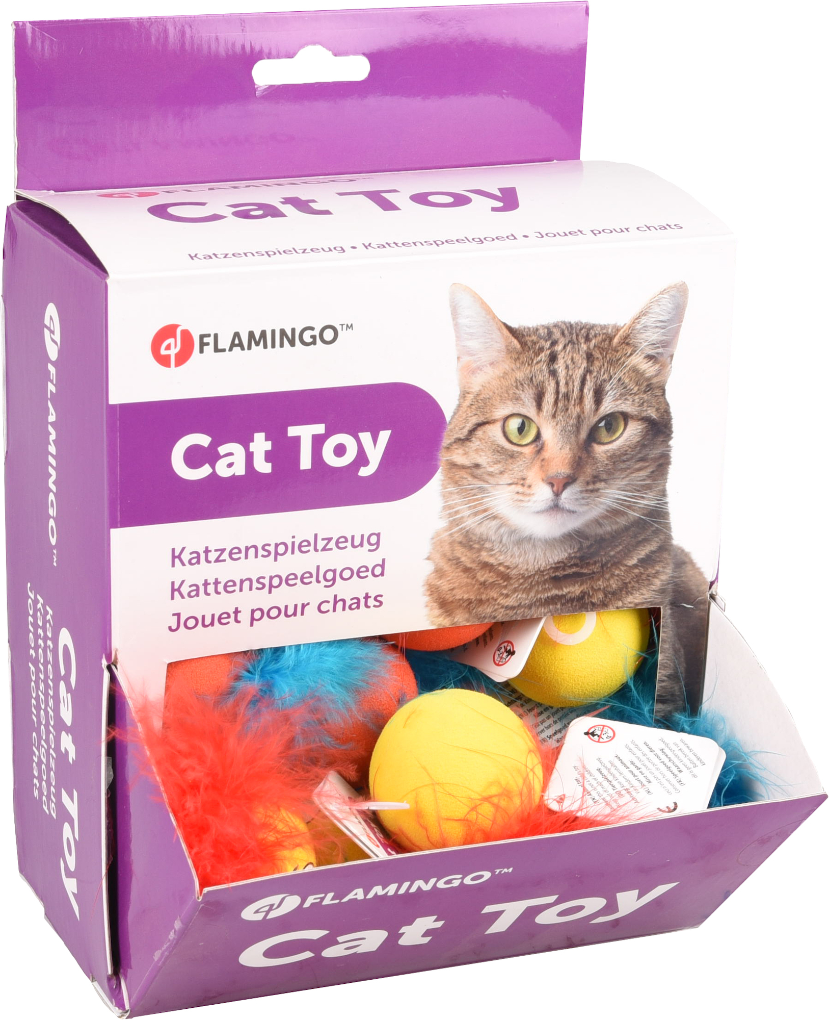 Flamingo Toy Holly Ball Multiple colours