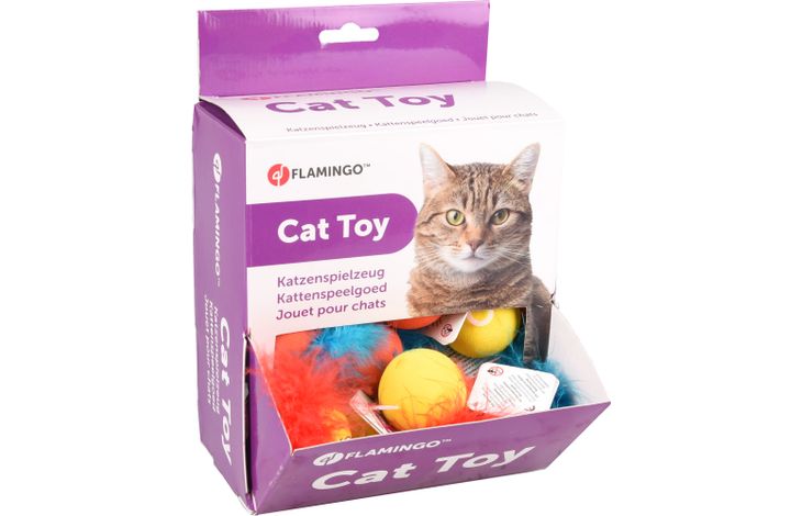 Flamingo Toy Holly Ball Multiple colours