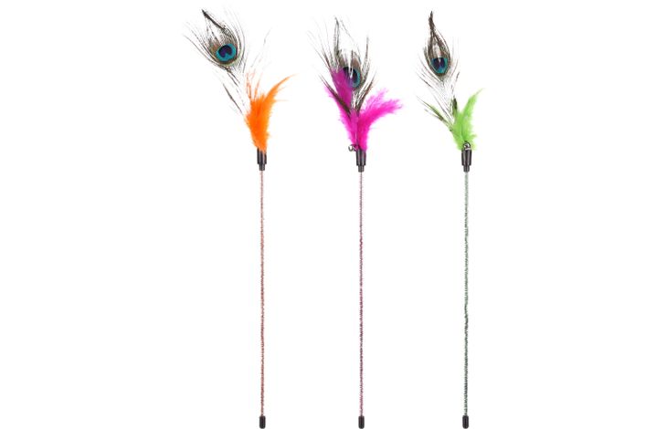 Flamingo Toy Glitty Dangler Multiple colours