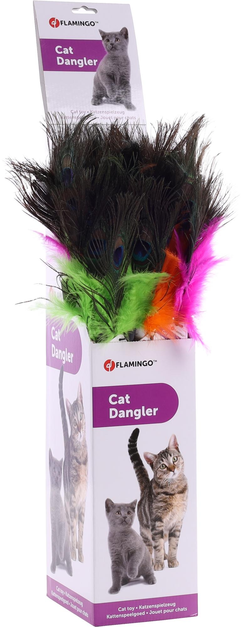 Flamingo Toy Glitty Dangler Multiple colours