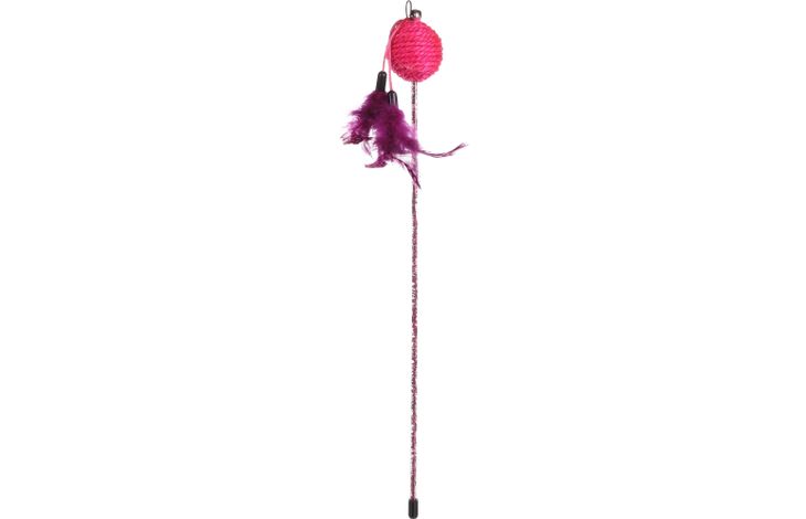 Flamingo Toy Glitty Dangler with ball Multiple colours