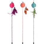Toy Glitty Dangler with ball Multiple colours