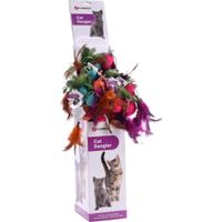 Flamingo Toy Glitty Dangler with ball Multiple colours