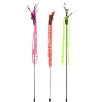 Flamingo Toy Glitty Dangler Pompom Multiple colours