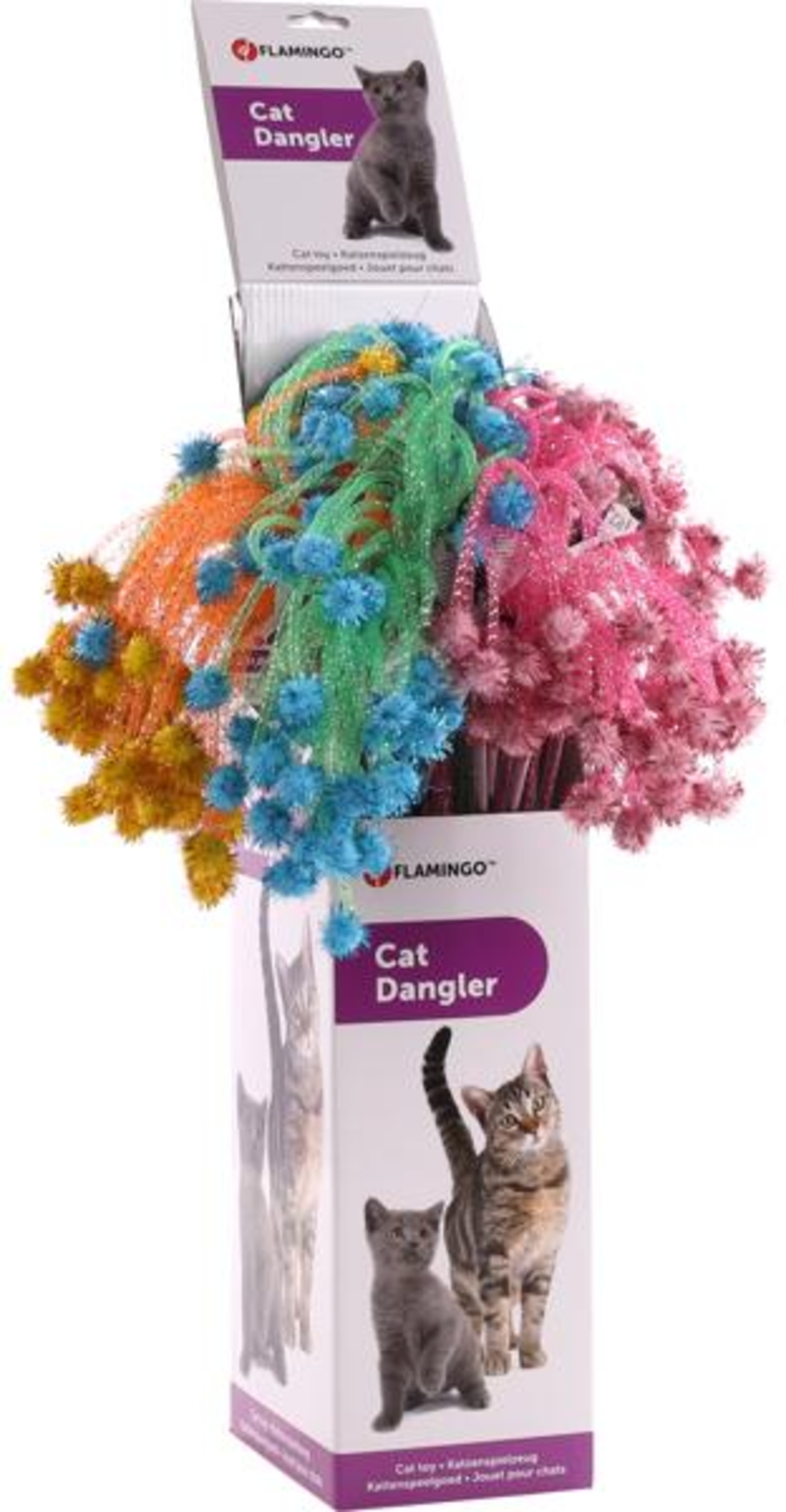 Flamingo Jouet Glitty Canne à pêche avec tentacules Plusieurs couleurs