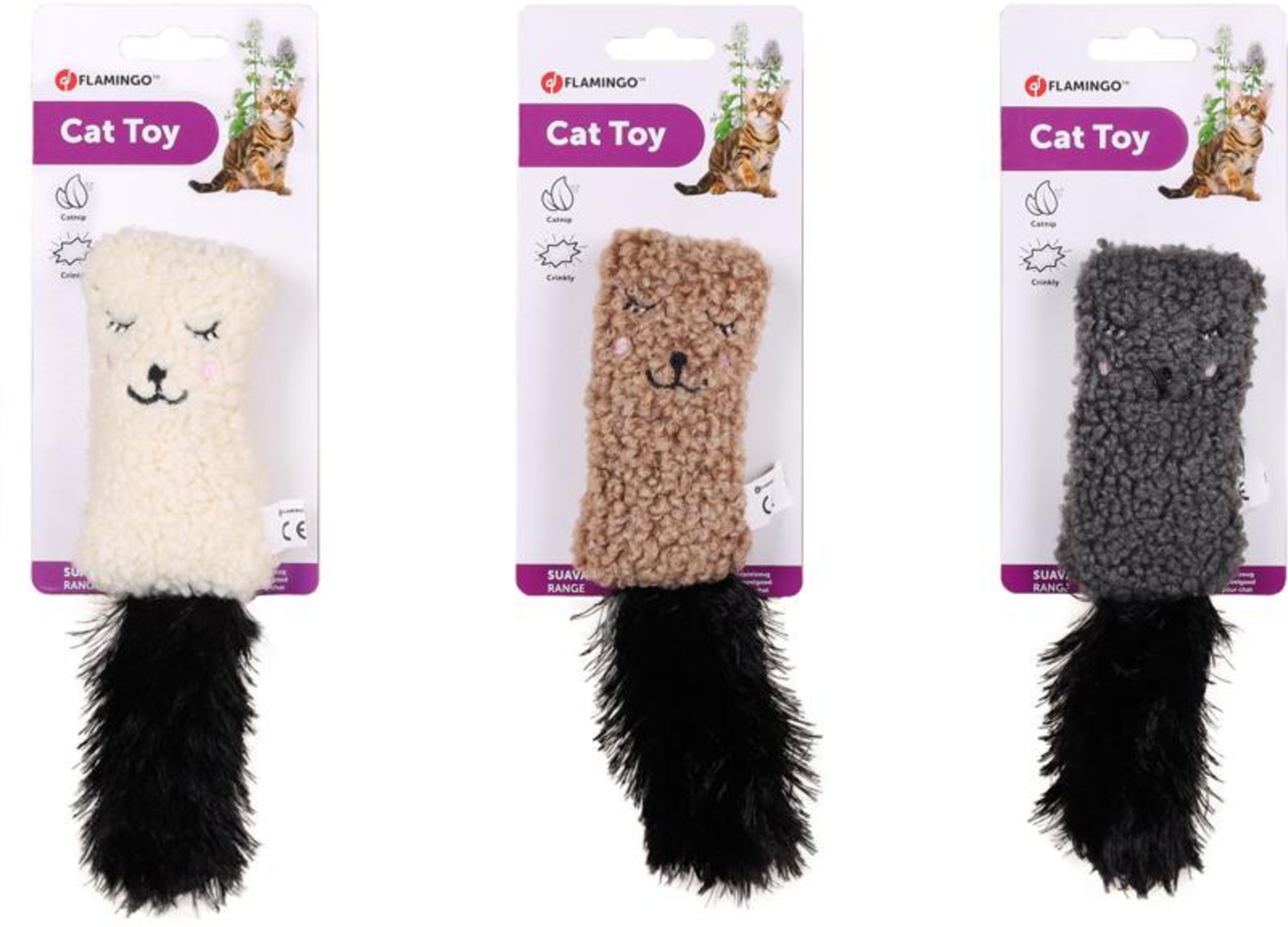 Flamingo Giocattolo Suava Cuscino Colori multipli