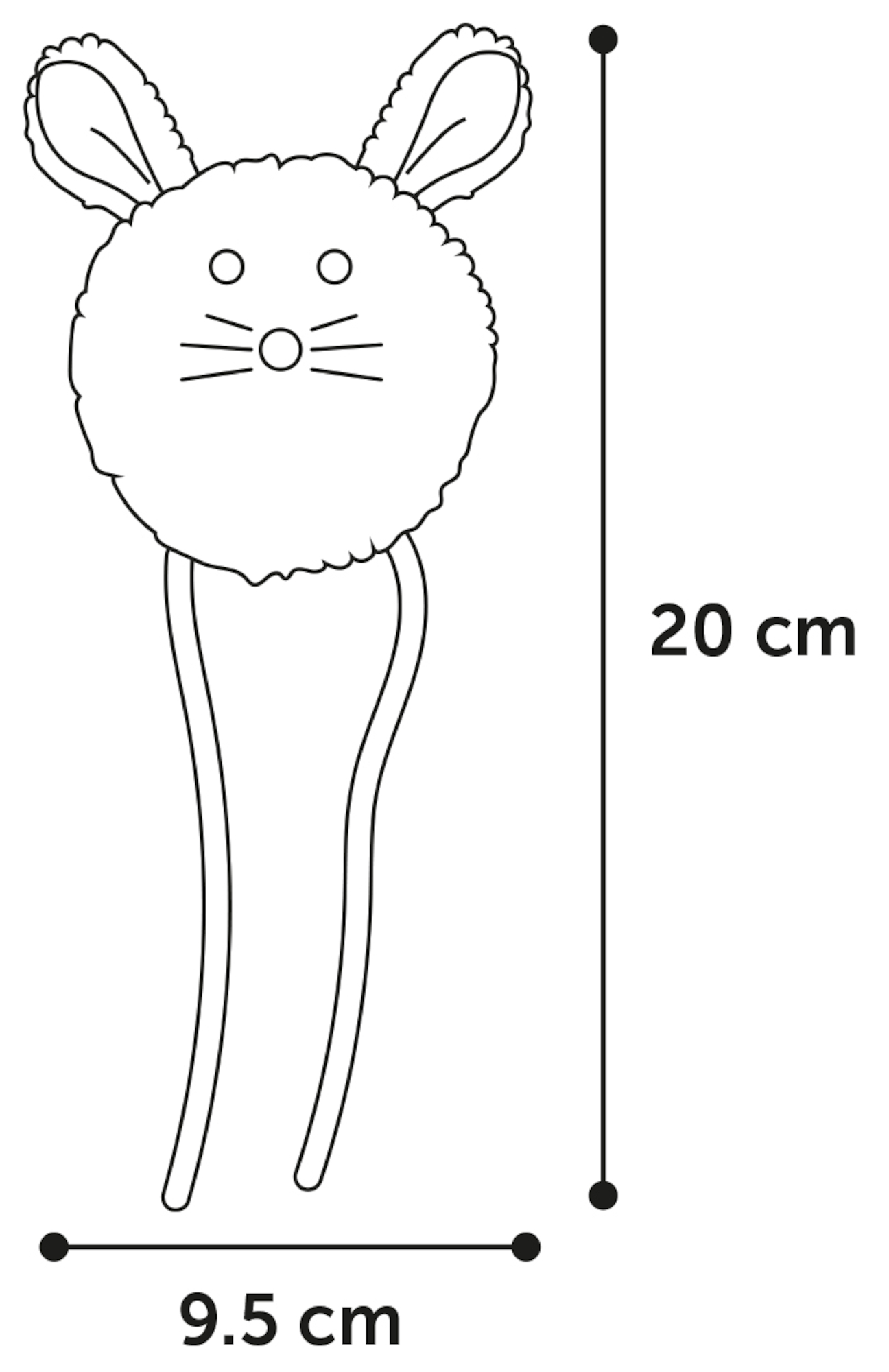 Flamingo Jouet Suava Souris Plusieurs couleurs